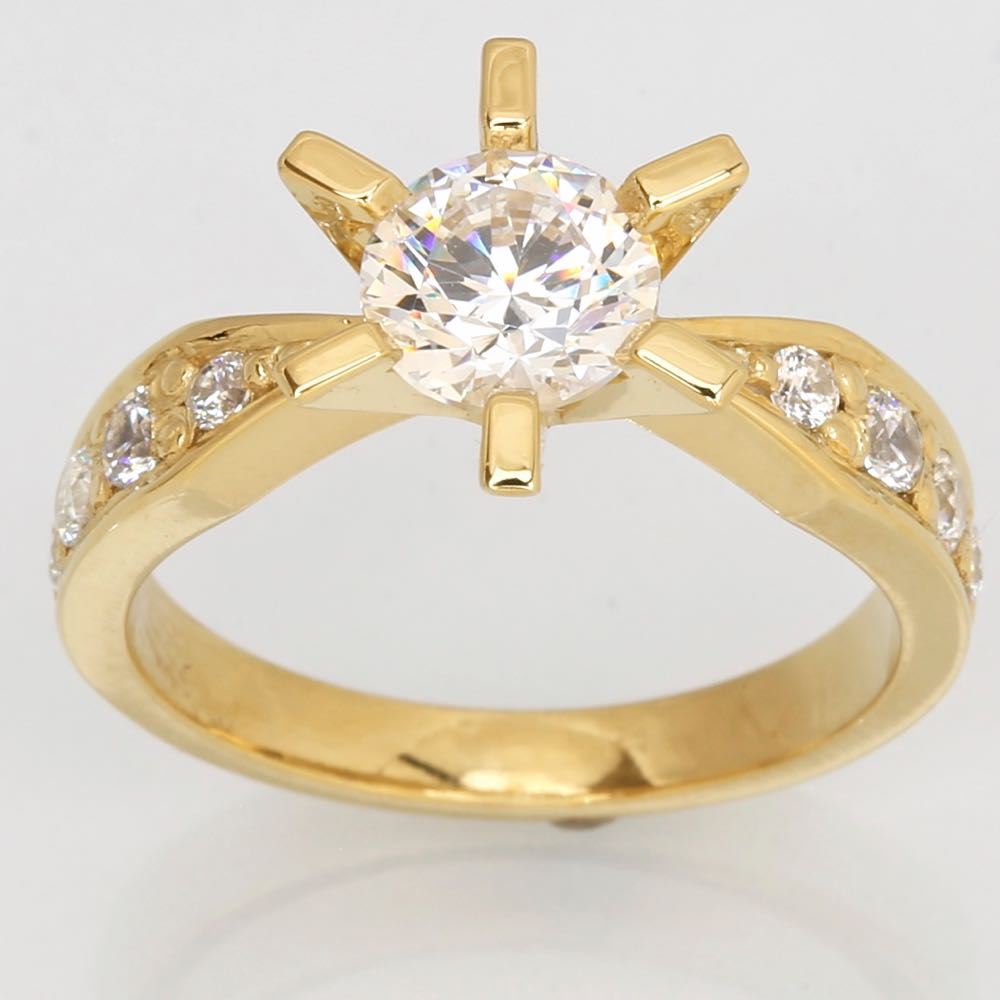 Dream deluxz Diamant ring guld 1,50ct, til female, fra Jan Jørgensen