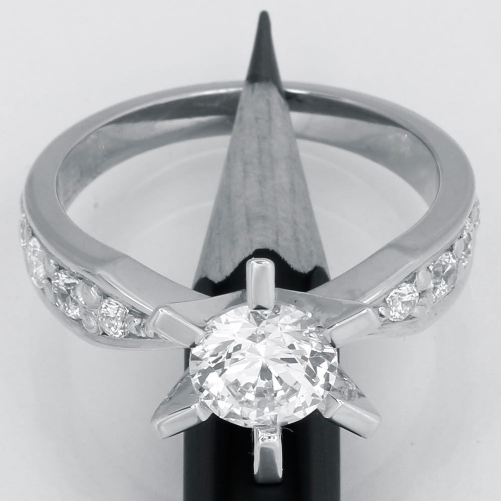 Dream deluxz Diamant ring hvidguld 1,50ct, til female, fra Jan Jørgensen