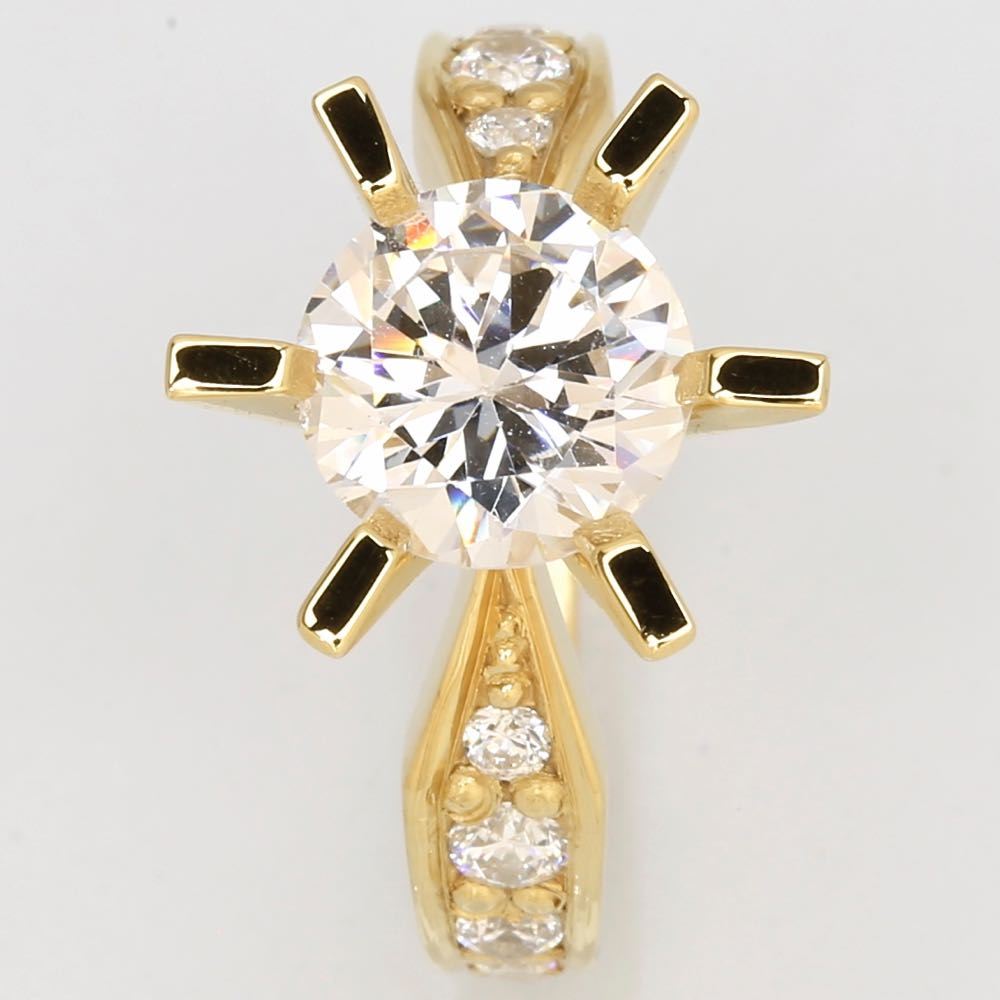 Dream deluxz Diamant ring guld 2,50ct, til female, fra Jan Jørgensen