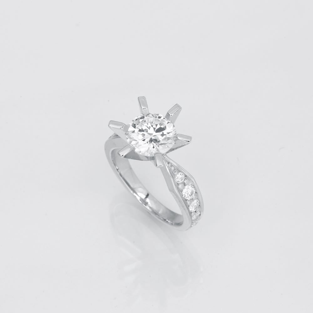 Dream deluxz Diamant ring hvidguld 2,50ct, til female, fra Jan Jørgensen