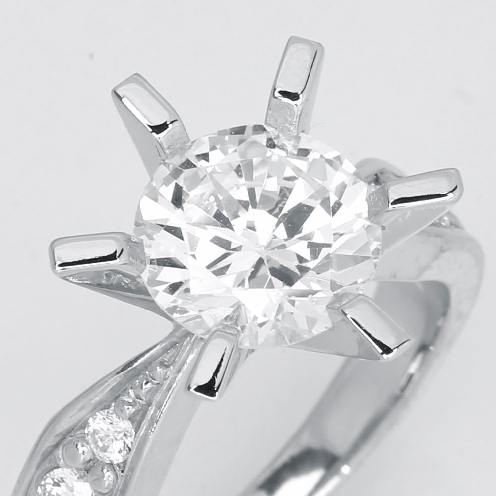 Dream deluxz Diamant ring hvidguld 3,00ct, til female, fra Jan Jørgensen