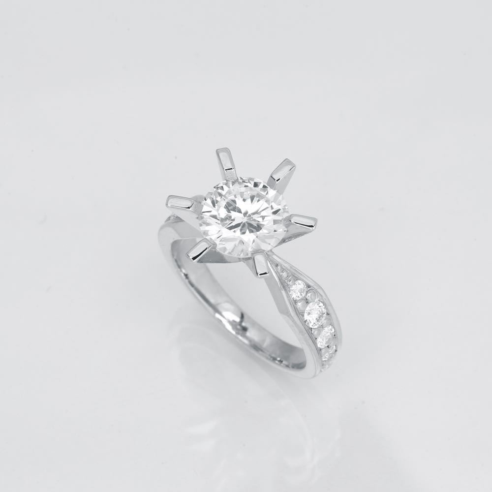 Dream deluxz Diamant ring hvidguld 3,00ct, til female, fra Jan Jørgensen