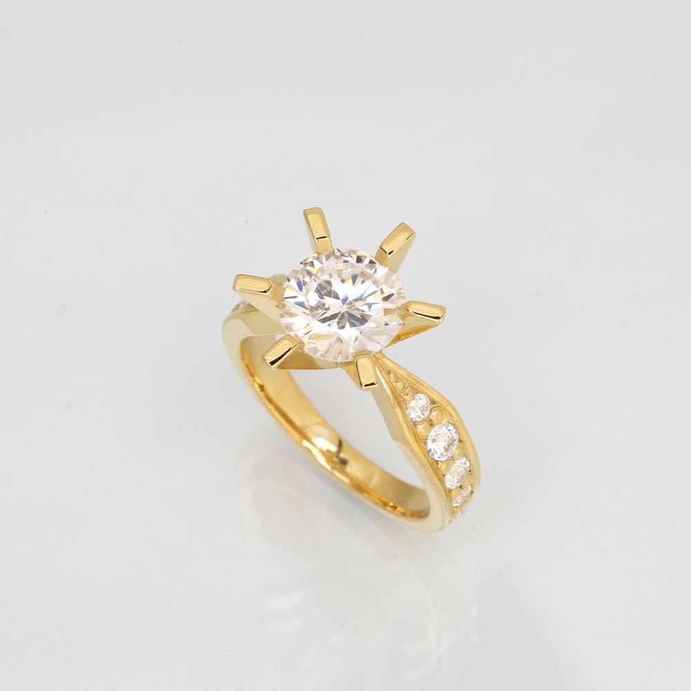 Dream deluxz Diamant ring guld 3,00ct, til female, fra Jan Jørgensen