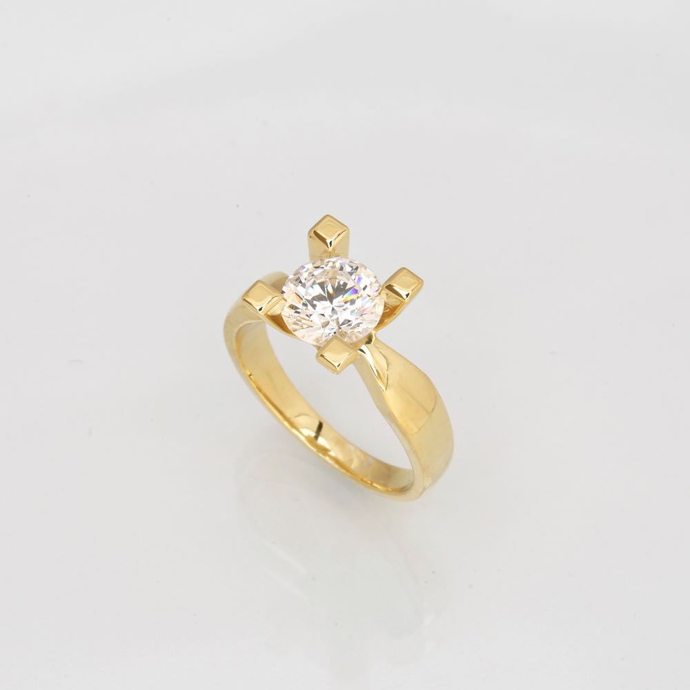 Dream jewelz diamant ring guld 2,00ct, til female, fra Jan Jørgensen