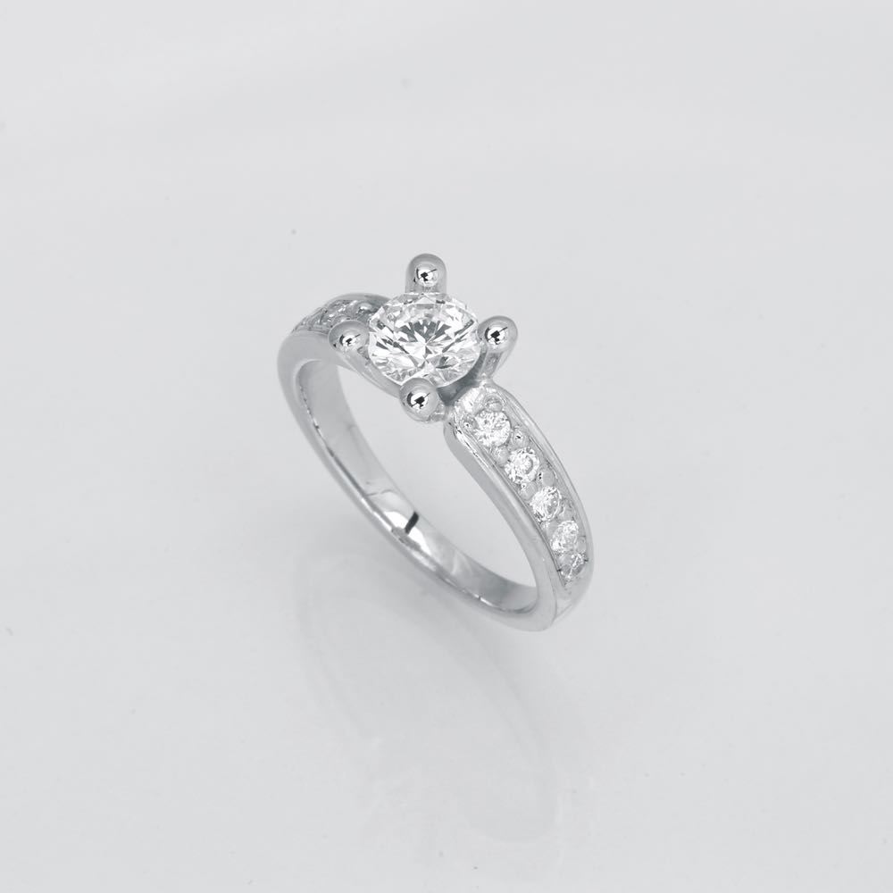 Dream luxuz diamant ring hvidguld 1,00ct, til female, fra Jan Jørgensen