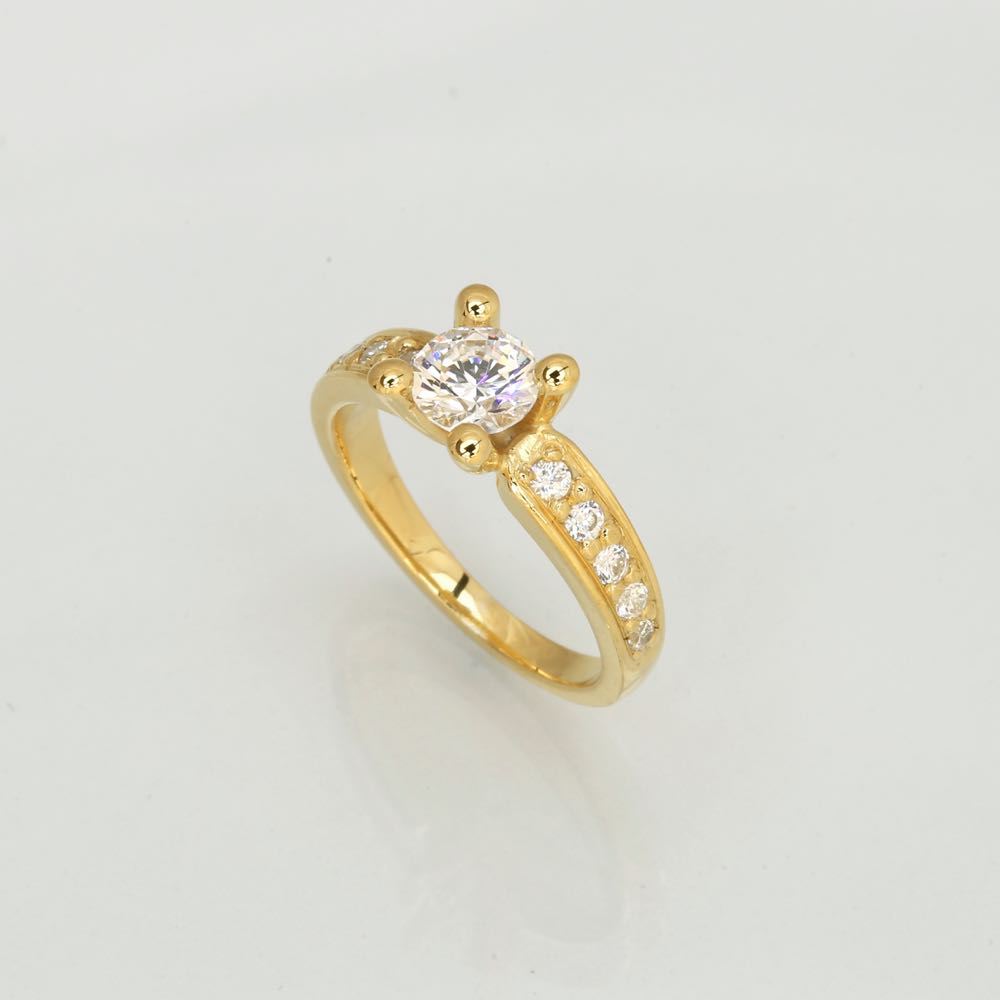 Dream luxuz diamant ring guld 1,00ct, til female, fra Jan Jørgensen