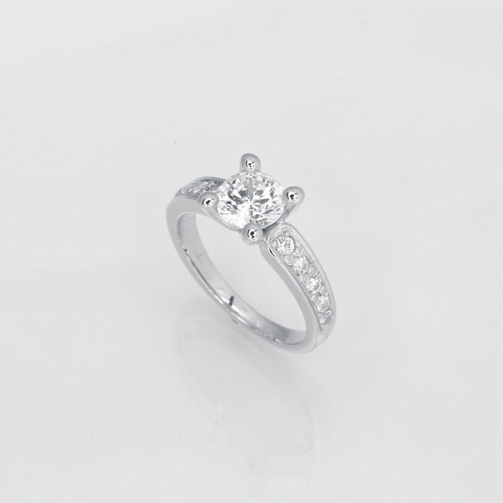 Dream luxuz diamant ring hvidguld 1,50ct, til female, fra Jan Jørgensen