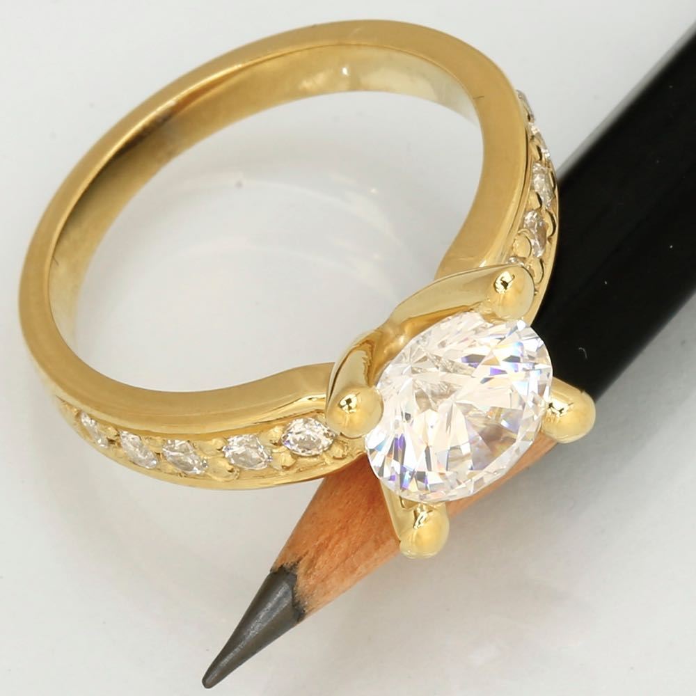 Dream luxuz diamant ring guld 2,00ct, til female, fra Jan Jørgensen