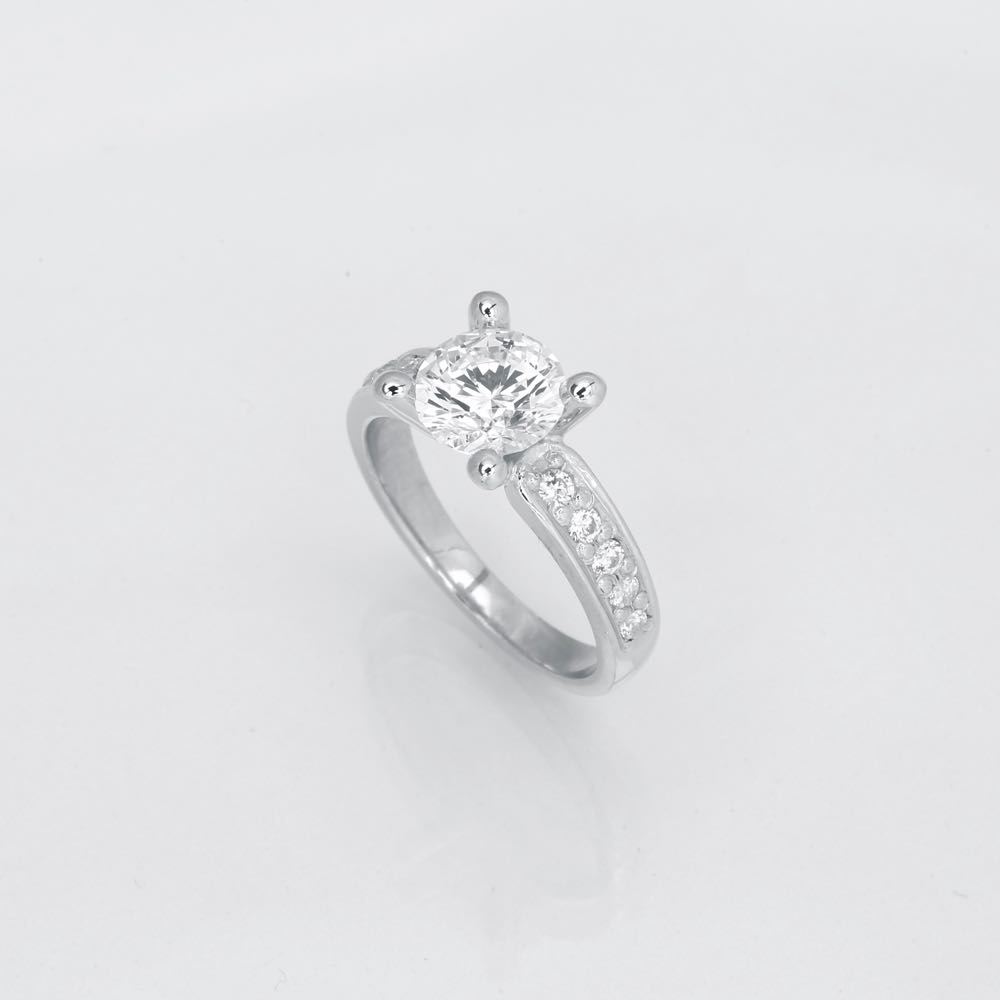 Dream luxuz diamant ring hvidguld 2,00ct, til female, fra Jan Jørgensen