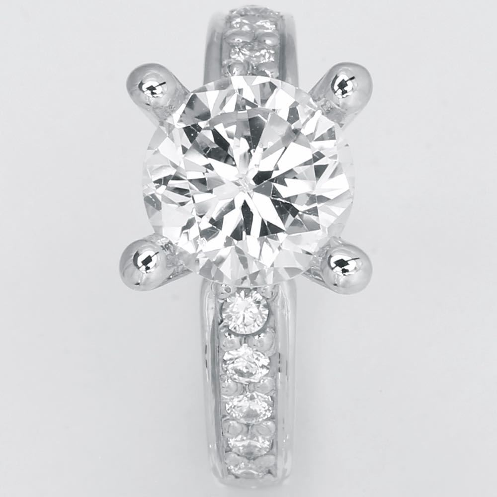 Dream luxuz diamant ring hvidguld 2,50ct, til female, fra Jan Jørgensen
