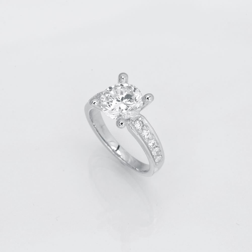 Dream luxuz diamant ring hvidguld 2,50ct, til female, fra Jan Jørgensen