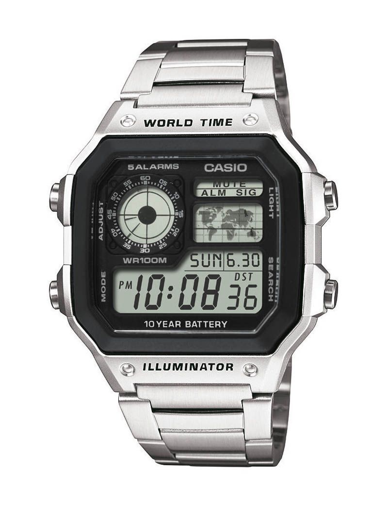 Casio - Timeless AE-1200WHD-1AVEF, fra Casio