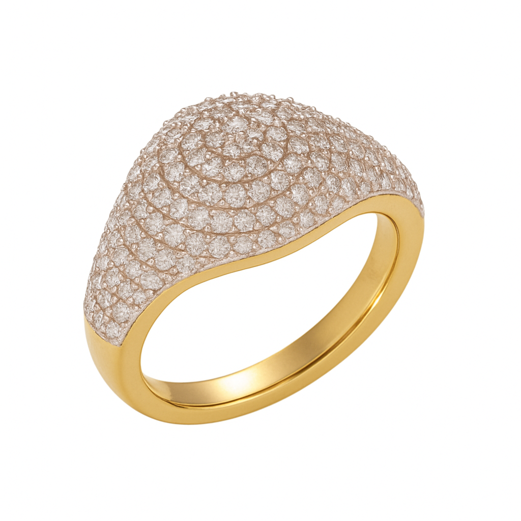 BLOMSTER CHANDELIER RING 14KT.