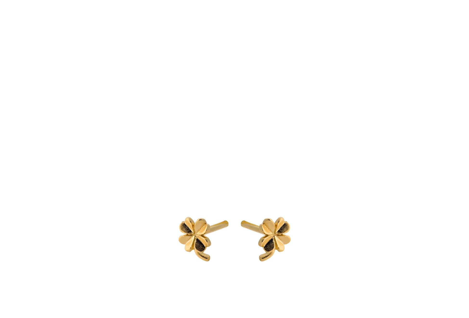 Pernille Corydon Mini Clover Earsticks – Smykke i sølv fra Pernille Corydon – Varenr. e-319-gp