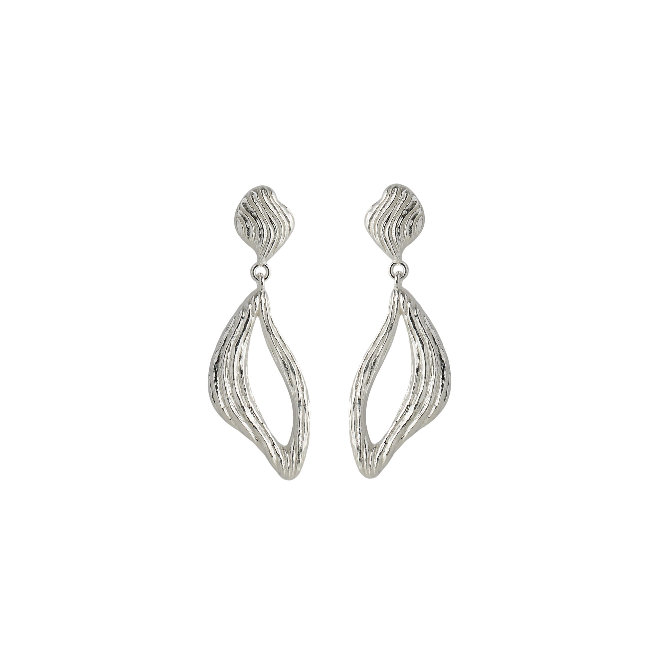 Pernille Corydon Flowing Dreams Earrings, i silver, til female, fra Pernille Corydon