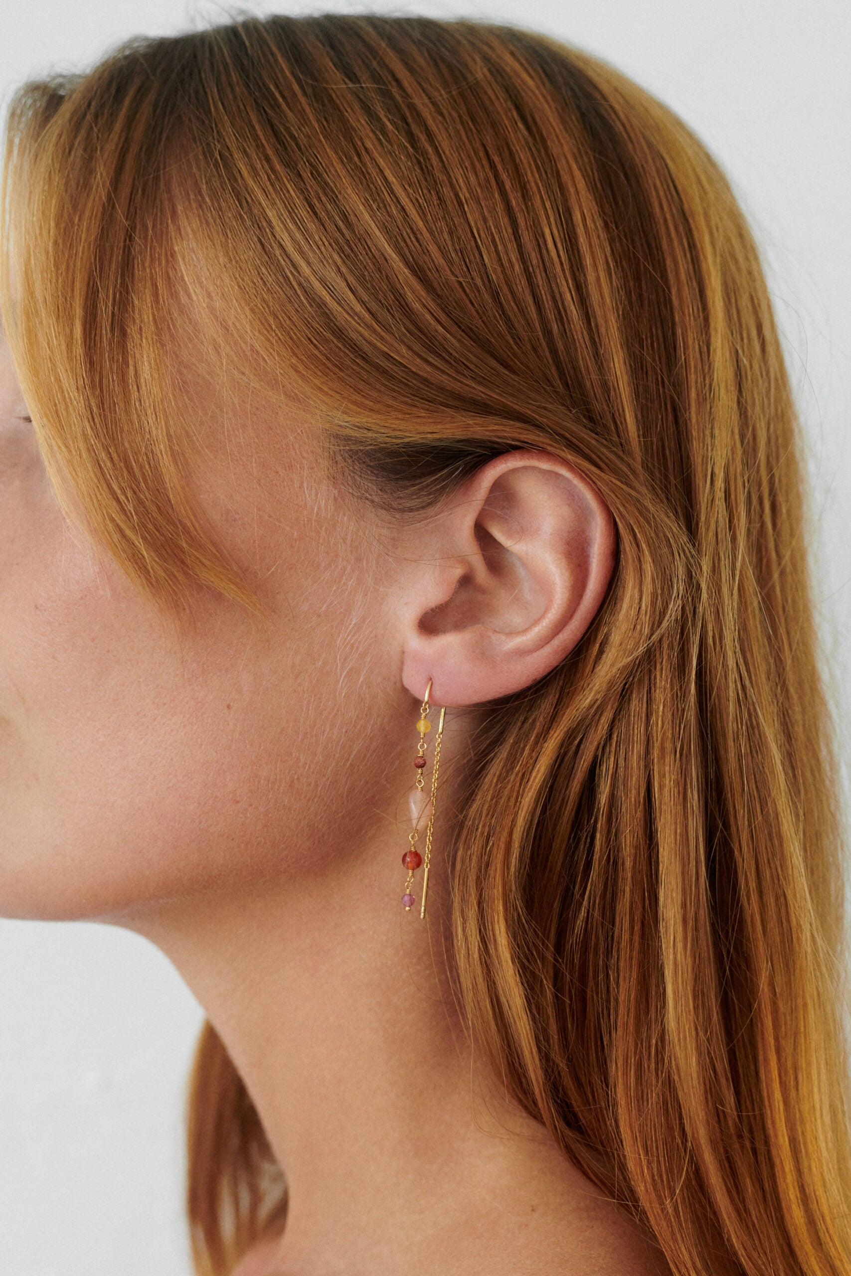 Pernille Corydon Golden Fields Earrings FG, i gold-plated; silver, til female, fra Pernille Corydon