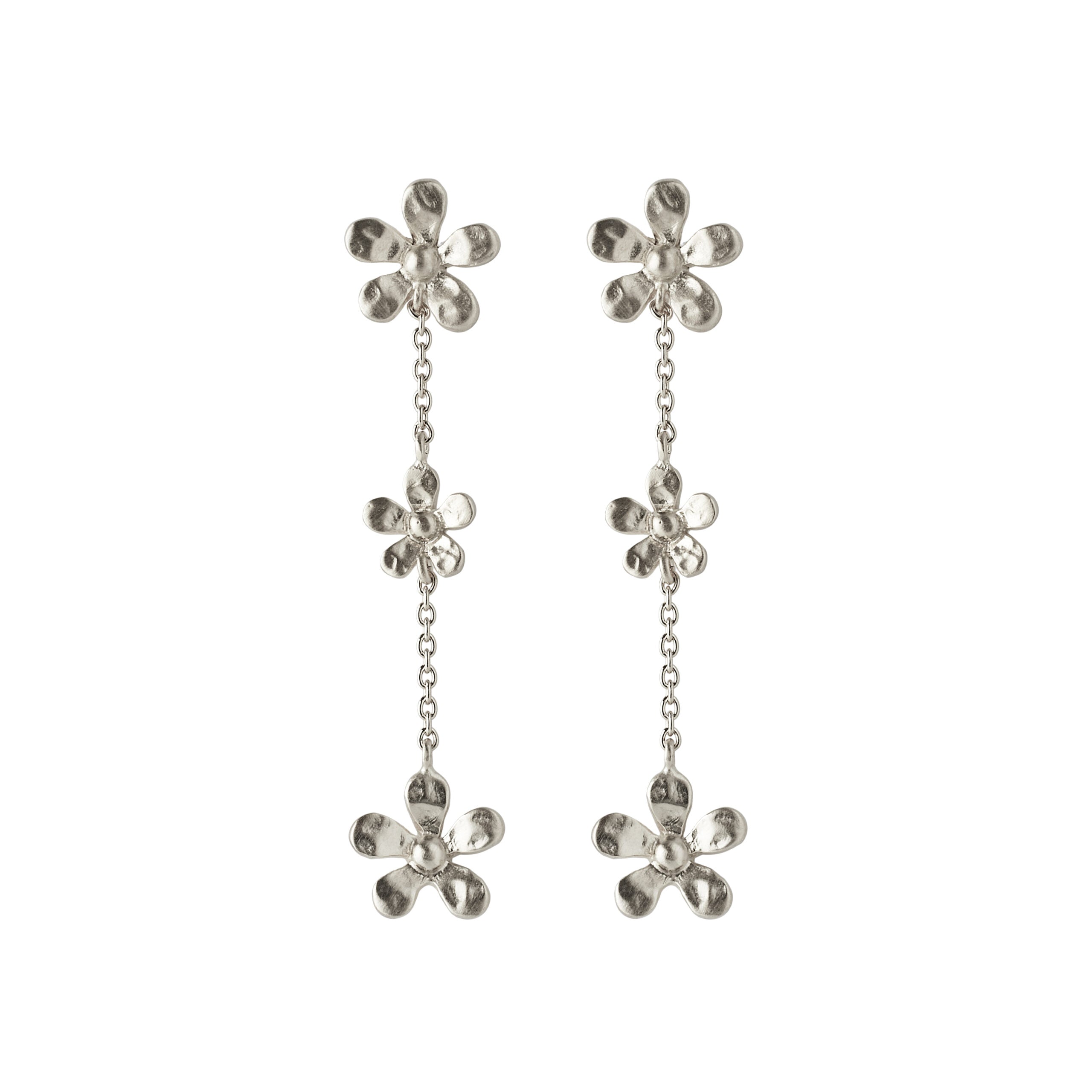 Pernille Corydon Wild Poppy Earrings RH, i silver, til female, fra Pernille Corydon