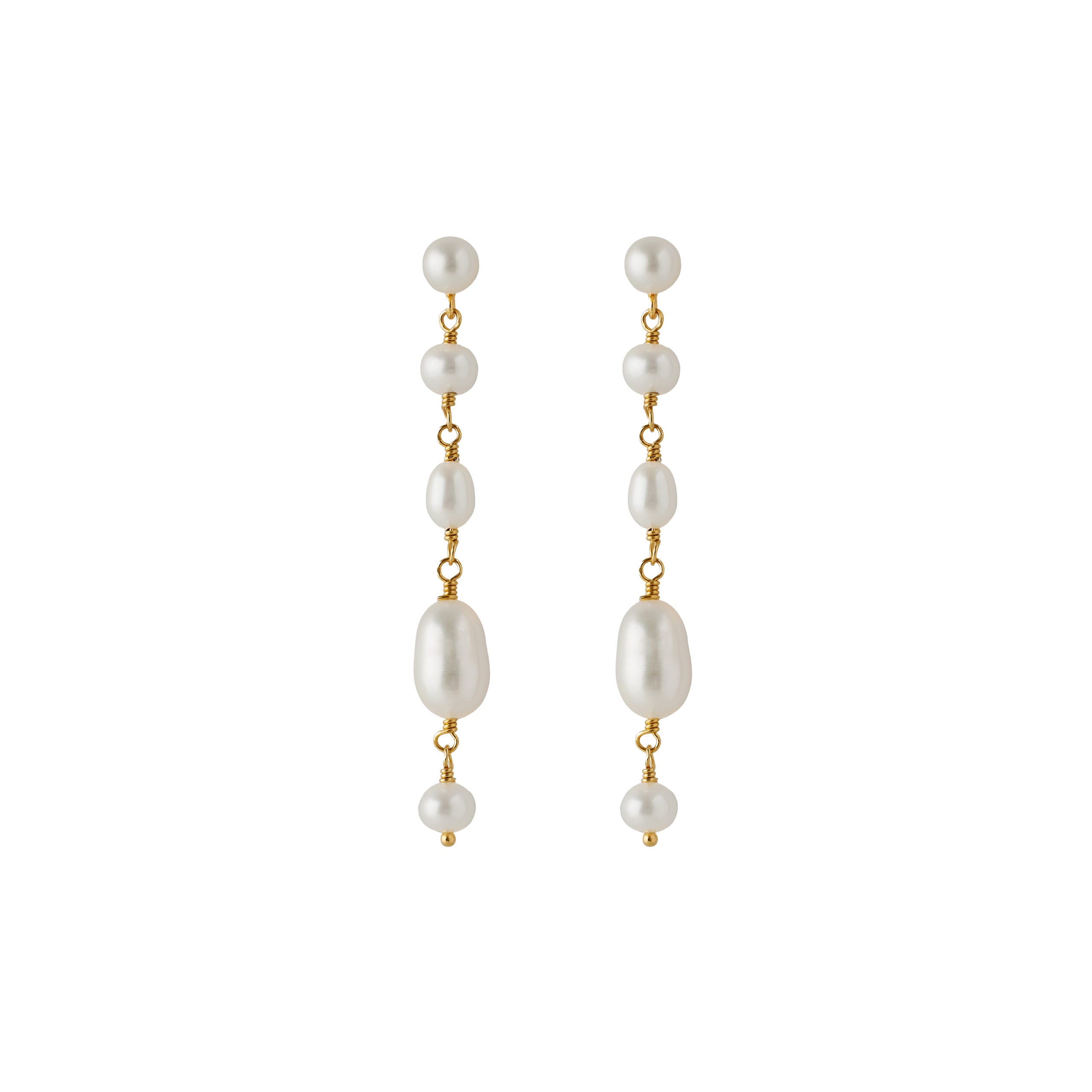 Pernille Corydon White Dreams Earrings FG, i silver, til female, fra Pernille Corydon