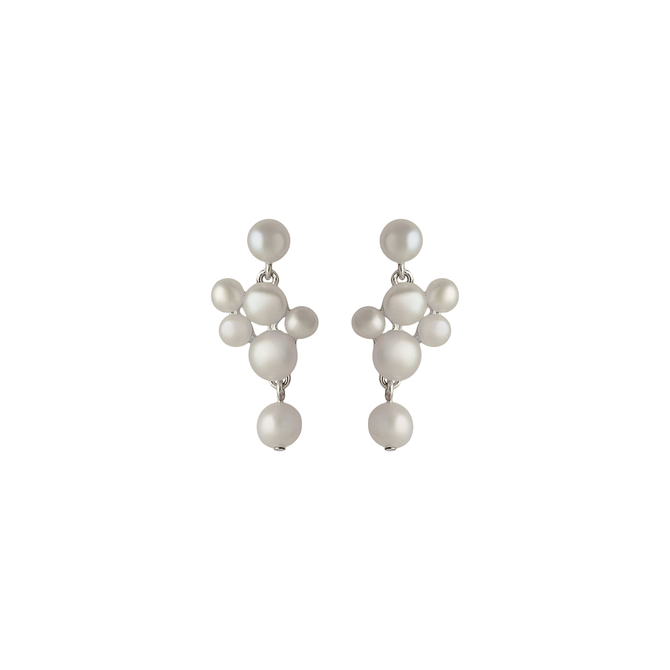 Pernille Corydon Treasure Earrings RH, i silver, til female, fra Pernille Corydon
