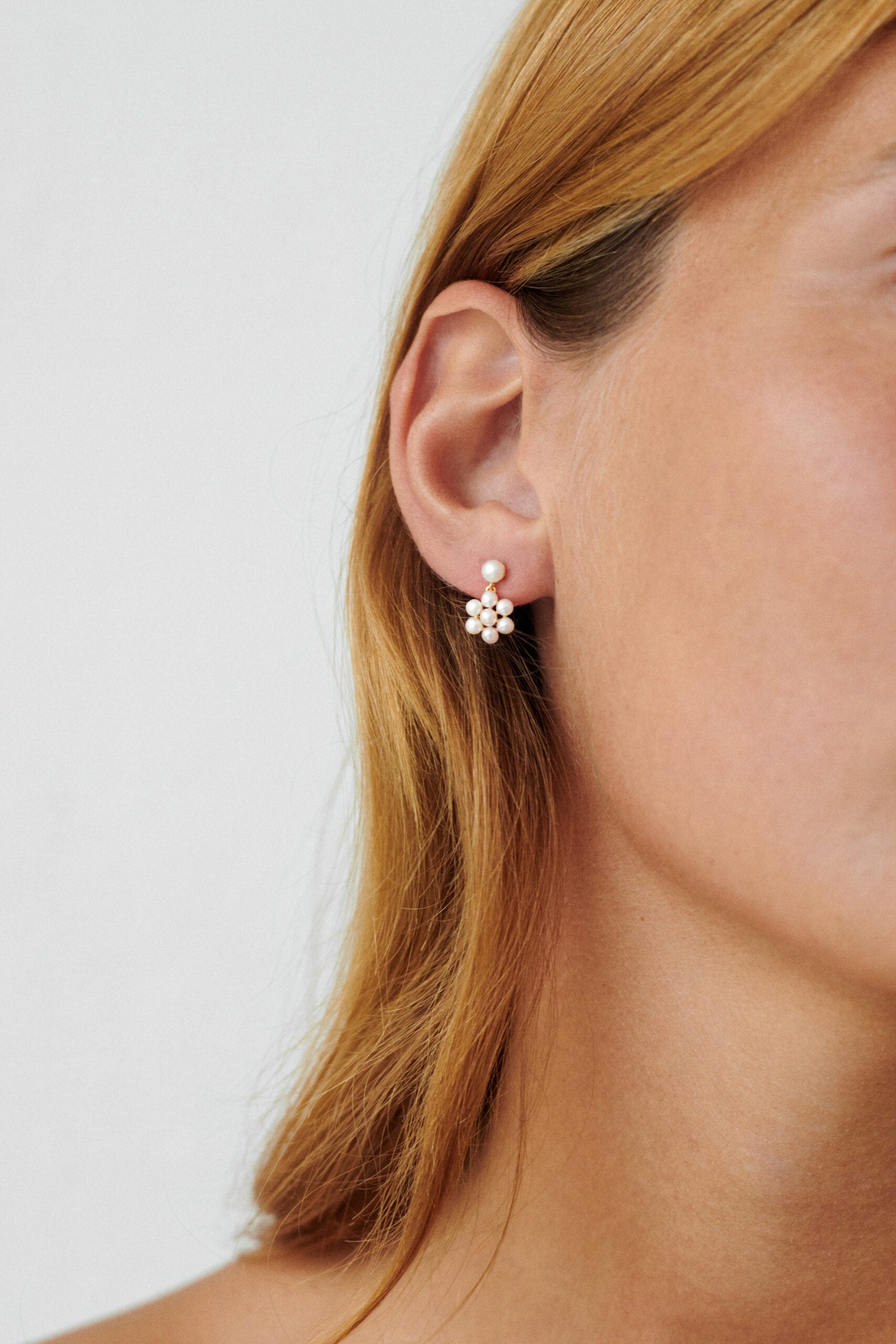 Pernille Corydon Ocean Bloom Earrings, i silver, til female, fra Pernille Corydon