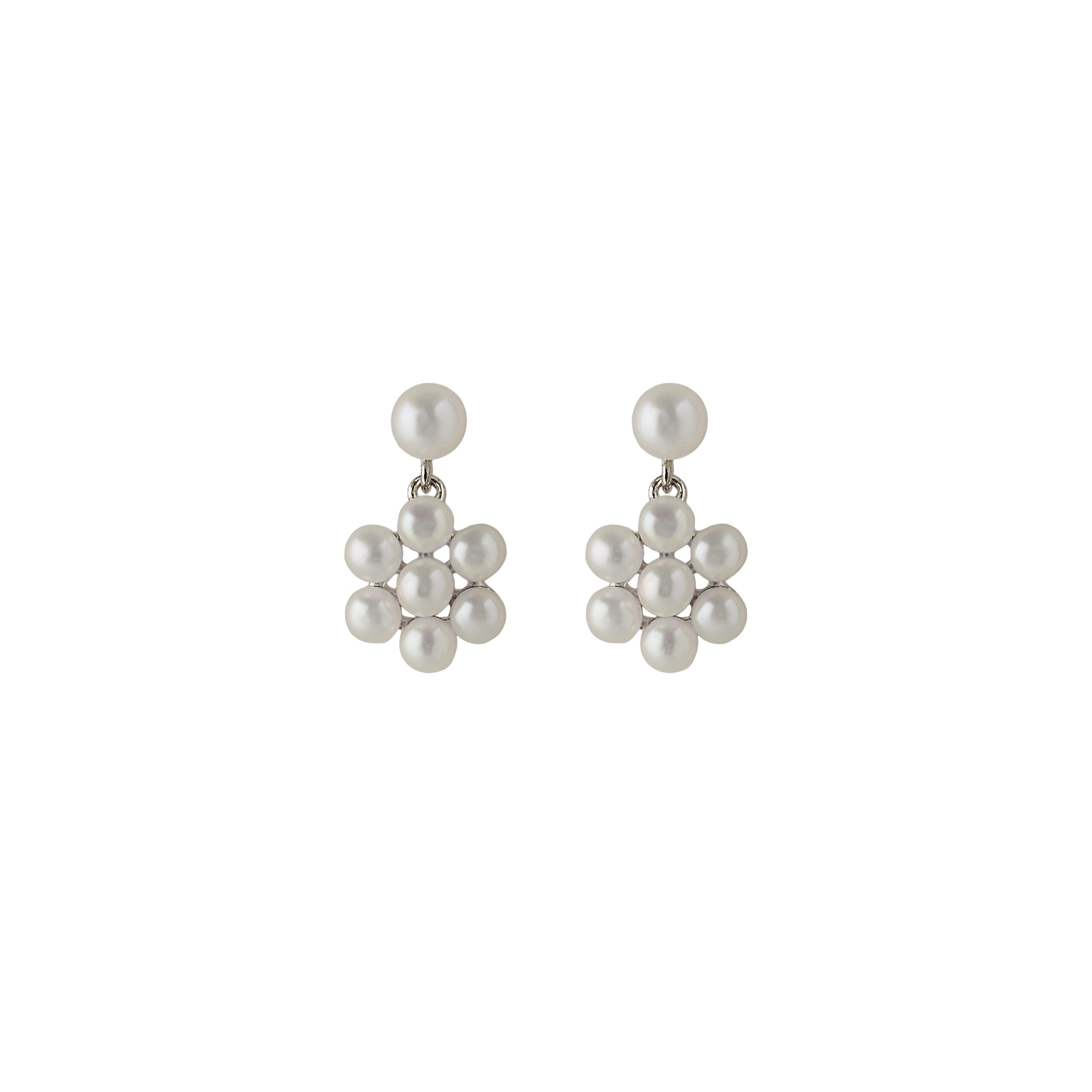 Pernille Corydon Ocean Bloom Earrings, i silver, til female, fra Pernille Corydon