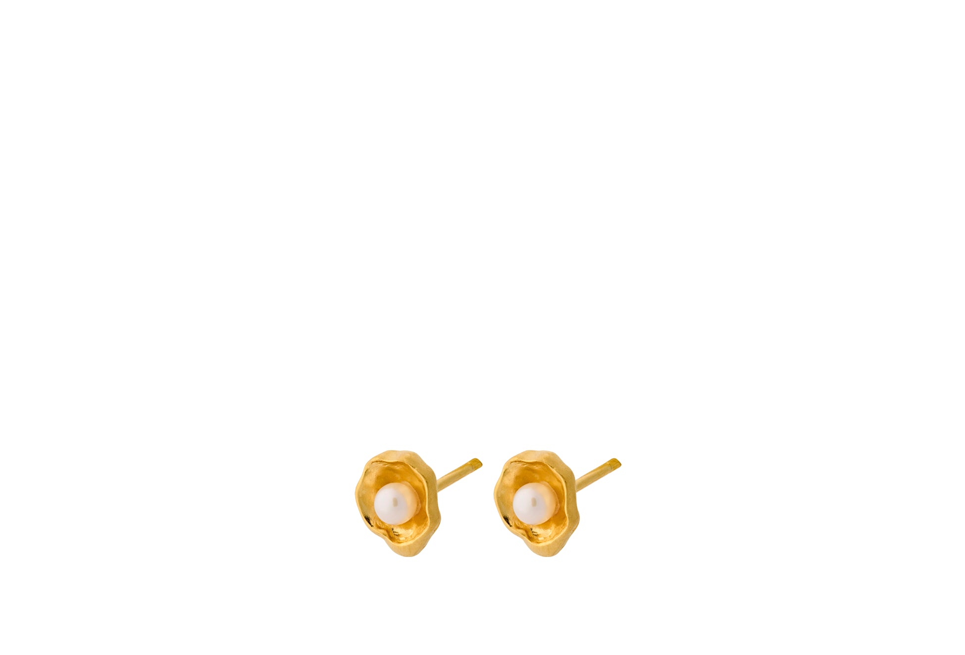 Pernille Corydon Hidden Pearl Earsticks FG, i silver; gold-plated, til female, fra Pernille Corydon