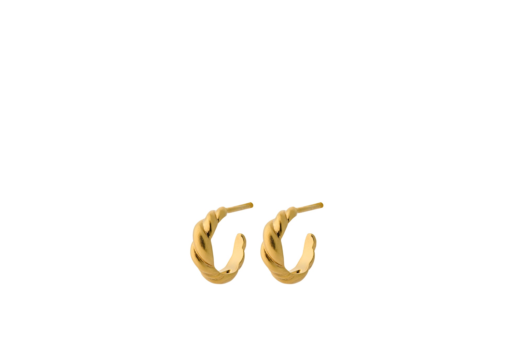 Pernille Corydon Small Hana Earrings – Smykke i sølv fra Pernille Corydon – Varenr. e-466-gp