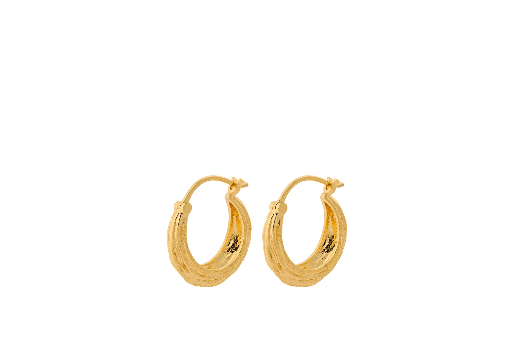 Pernille Corydon Small Coastline Earrings size 16 mm, til female, fra Pernille Corydon