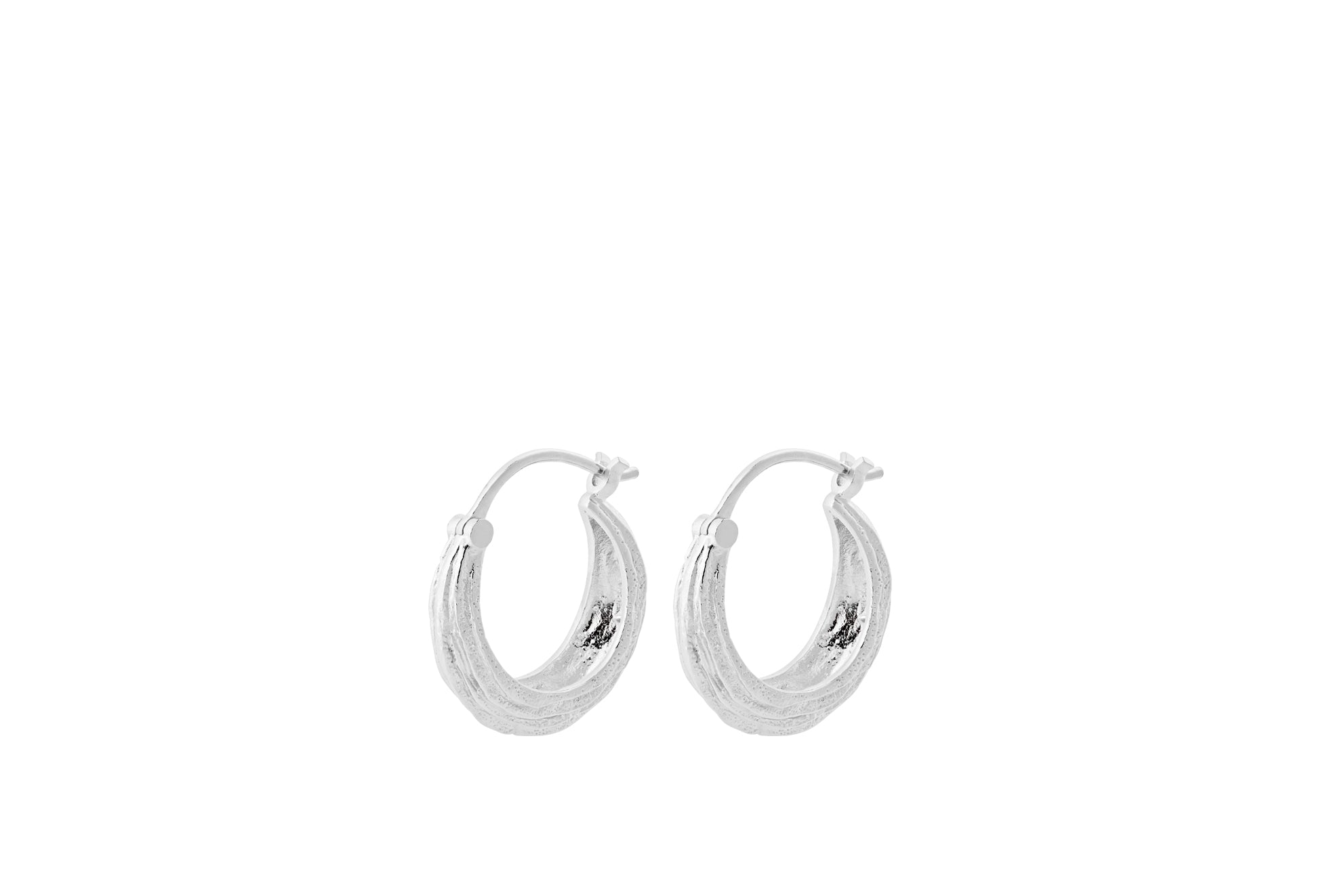 Pernille Corydon Small Coastline Earrings size 16 mm, til female, fra Pernille Corydon