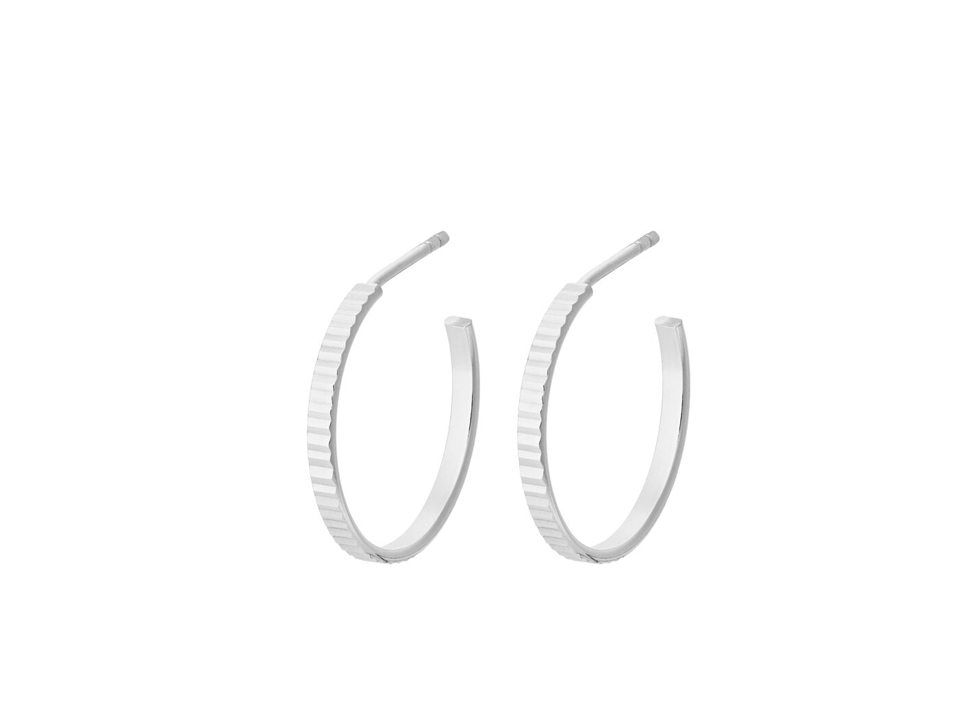 Pernille Corydon Sea Reflection Hoops, til female, fra Pernille Corydon