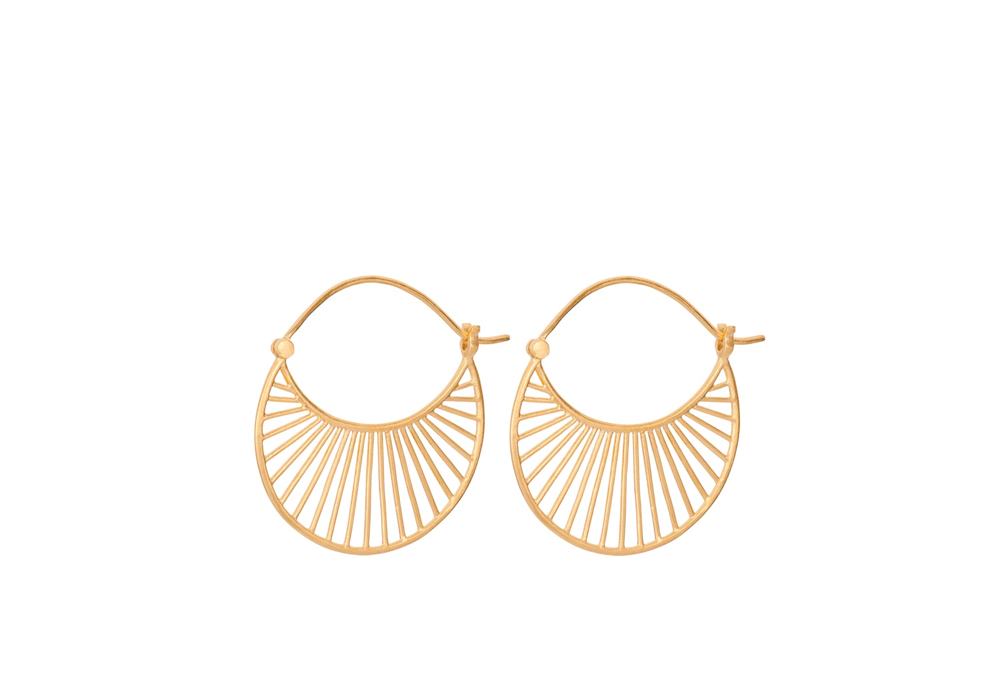 Large Daylight Earrings e-574-gp, til female, fra Pernille Corydon