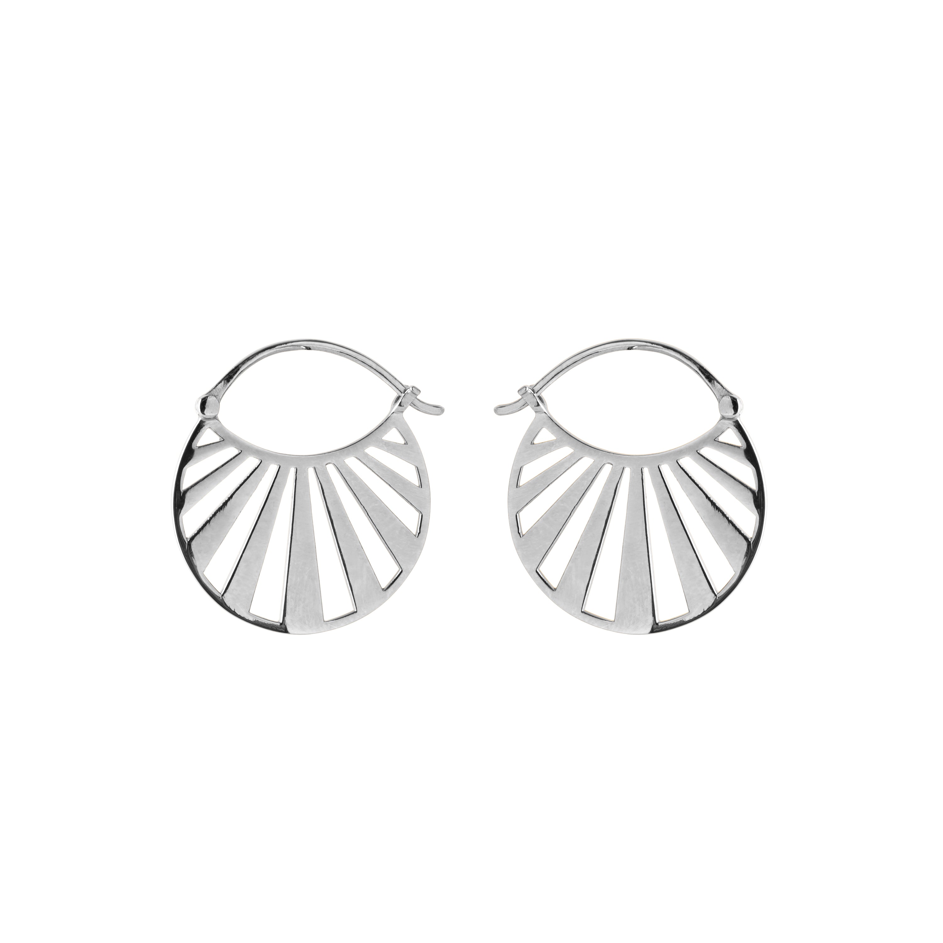 Pernille Corydon Misty Light Earrings S, i metal; silver, til female, fra Pernille Corydon