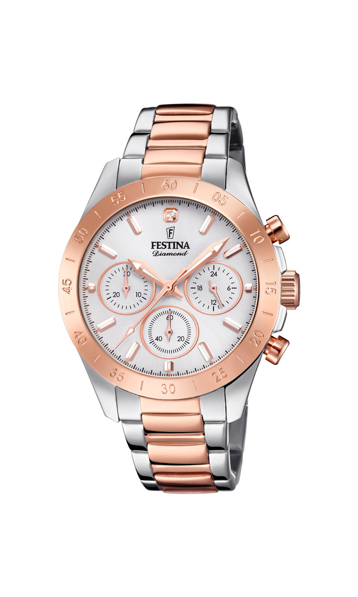 FESTINA D. DIAMOND CHRONO - 20398/1, fra Festina