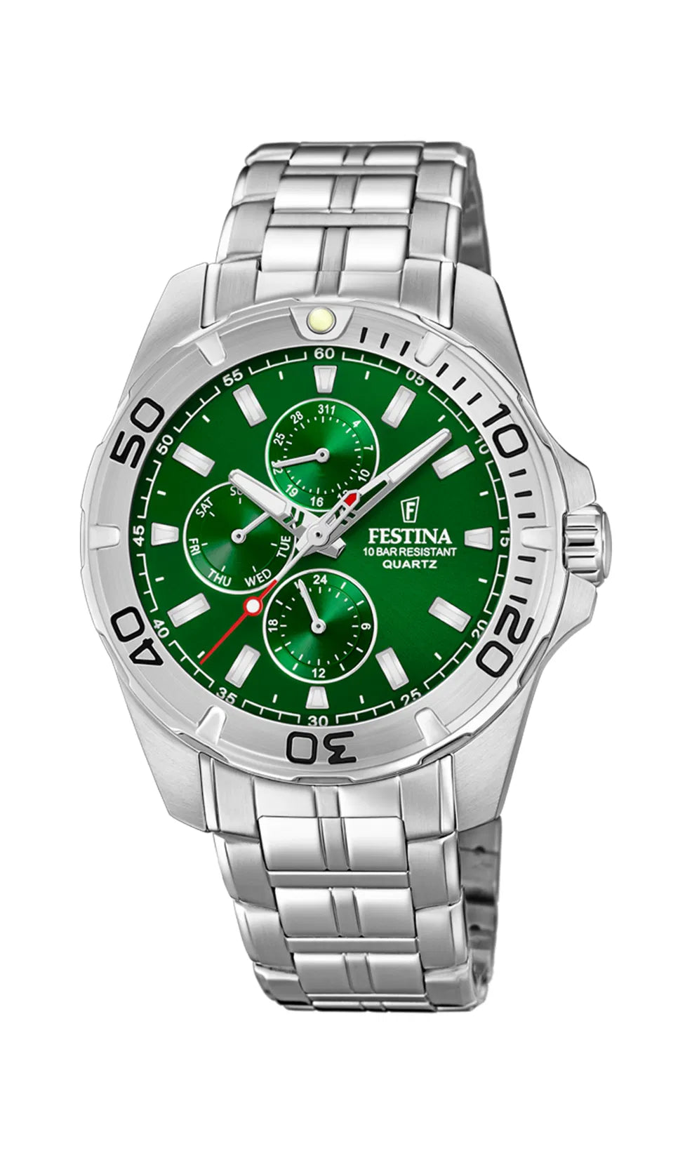 Festina H. Stål Multifunktion F20445/7, fra Festina