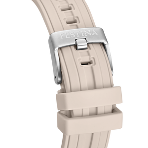 Festina F20755/2 med brun rem, mineralglas, Miyota 0S10 quartzværk og markant Chrono Bike design.