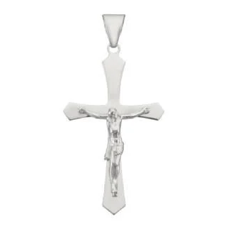 Kors Stor Blank M. Jesus, i sterling-silver, til unisex, fra BNH