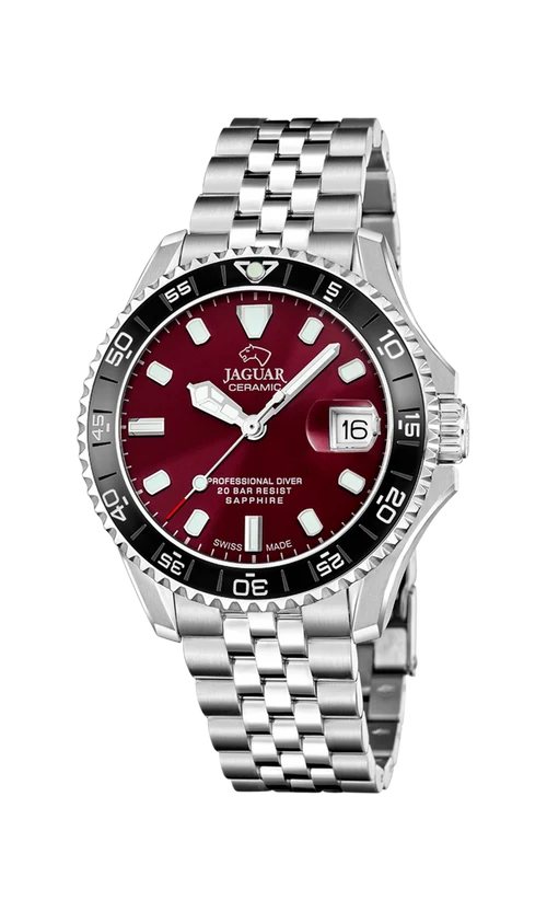 JAGUAR DIVER CERAMIC RØD