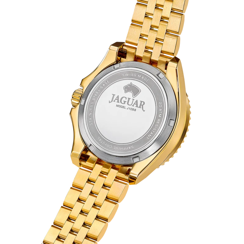JAGUAR DIVER CERAMIC BLÅ GULD