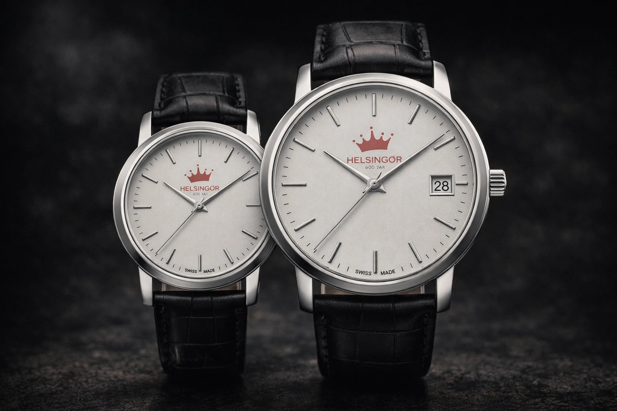 Helsingør 600'års Jubilæumsur 2026 Dame – Limited Edition 25 stk. Swiss made