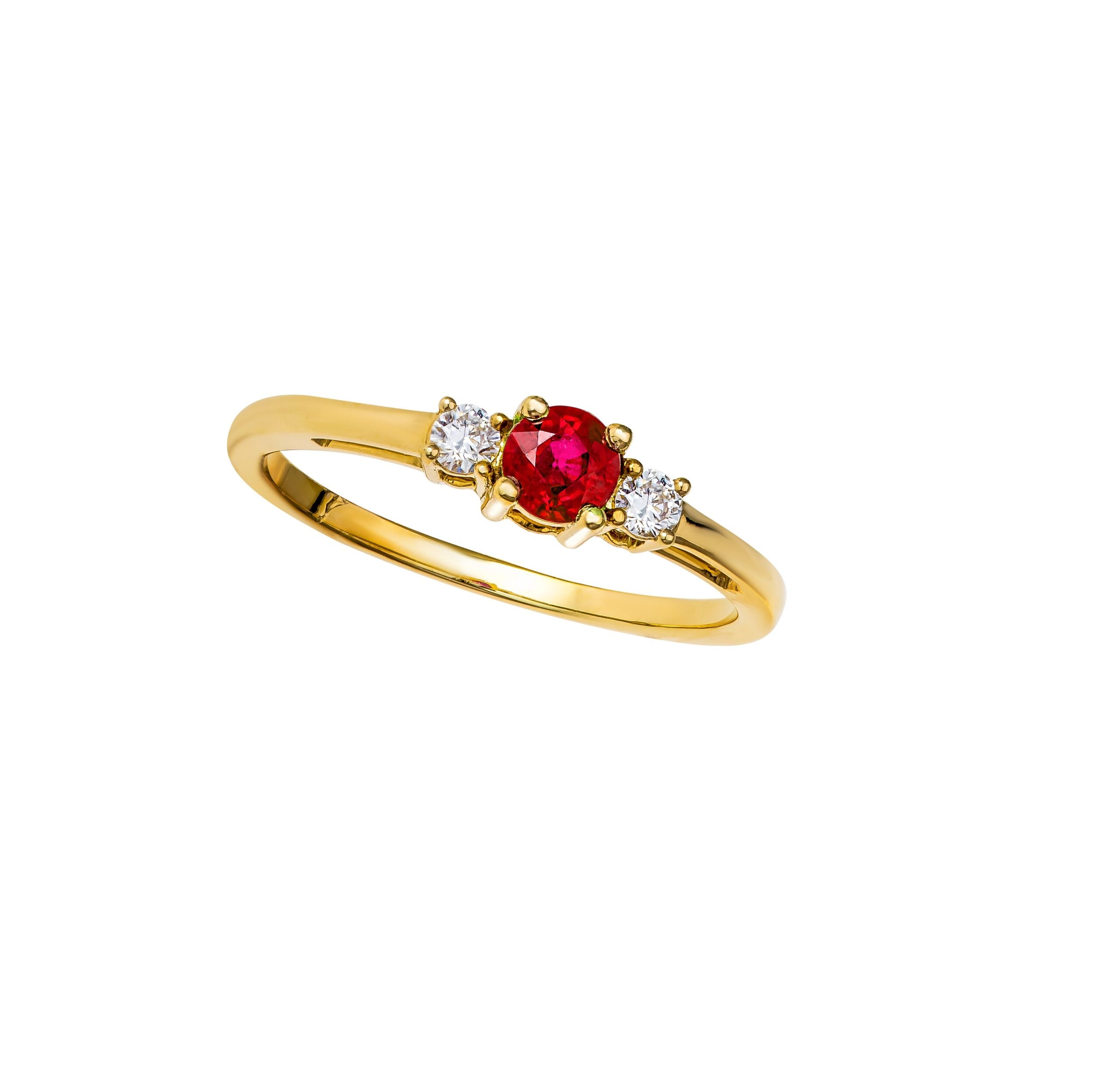 BLOMSTER MIRA RING 14KT., i gold, til unisex, fra Blomster Jewellery