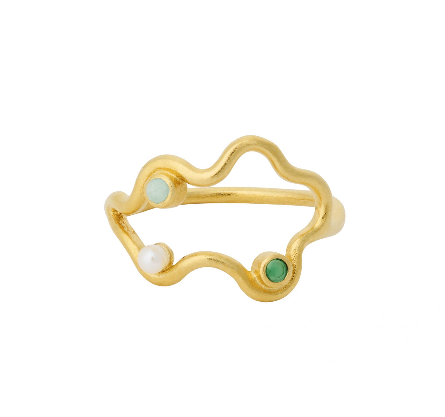 Pernille Corydon Cove Ring FG – Smykke i sølv fra Pernille Corydon – Varenr. R-116-GP