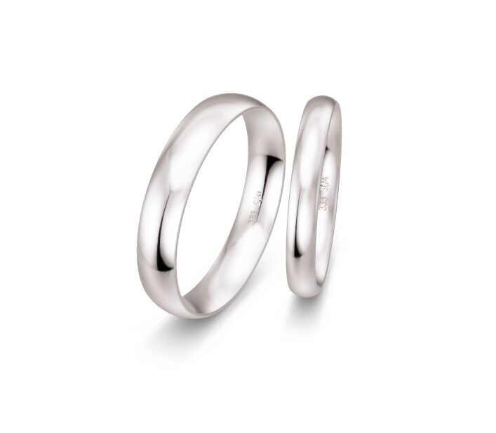 Saint Maurice Vielsesringe 8kt Hvg - Sæt 26, fra Saint Maurice