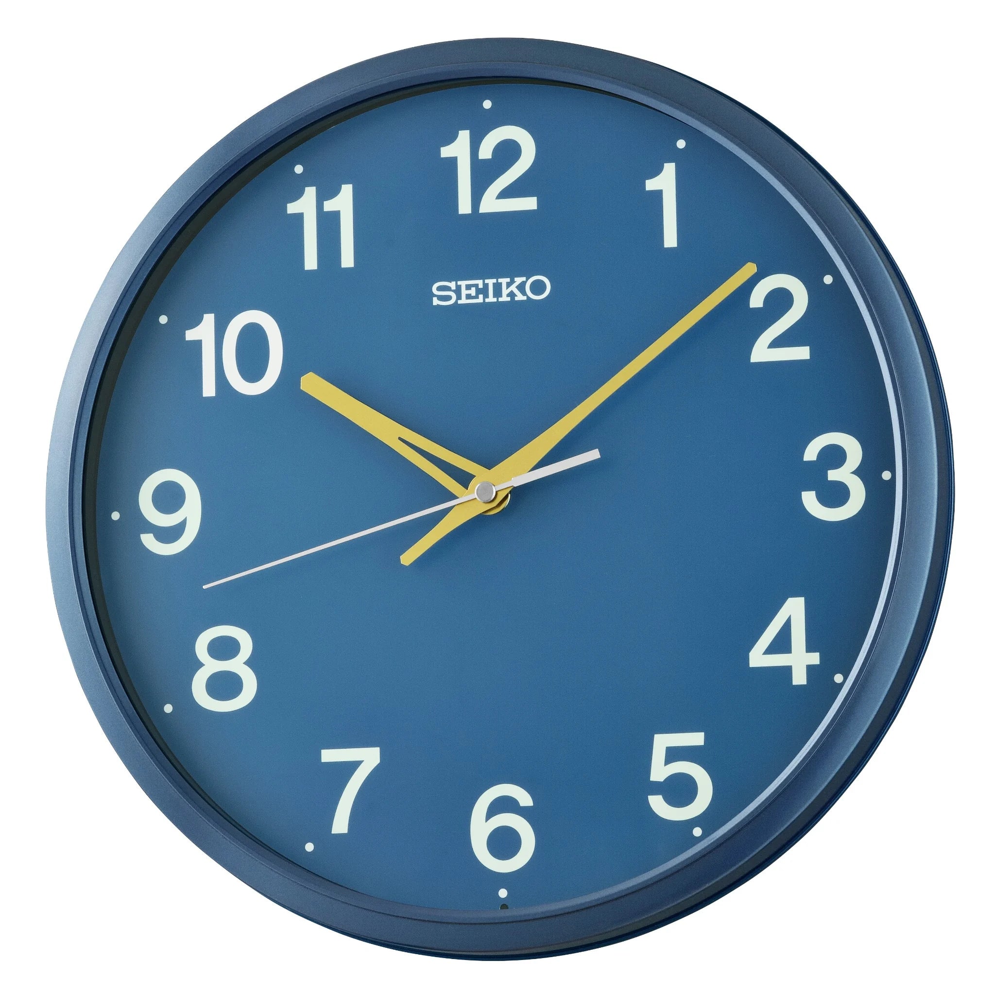 Seiko Vægur QHA019E i blå med glidende sekundviser