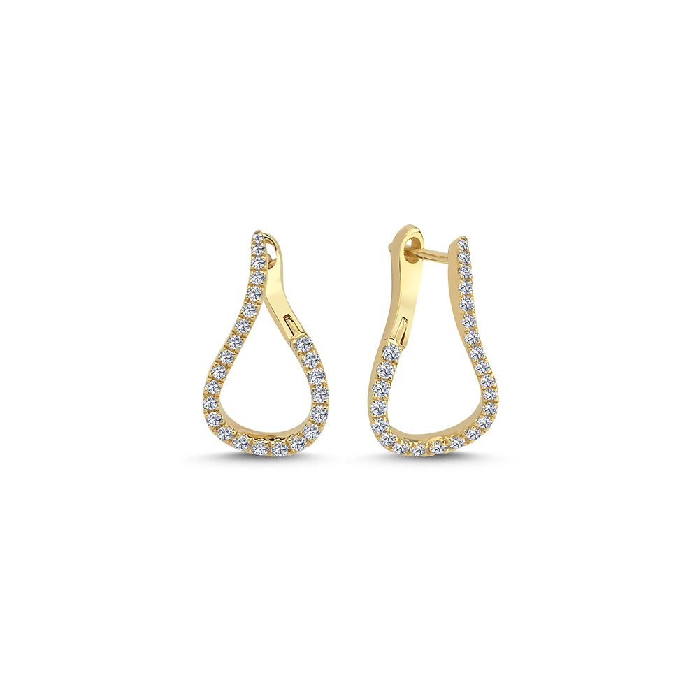 Nuran - Valentina Ørestikker 14kt m. dia - lille