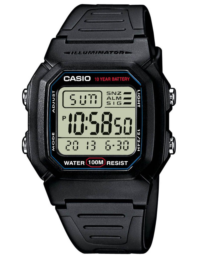 Casio Timeless W-800H-1AVES, fra Casio
