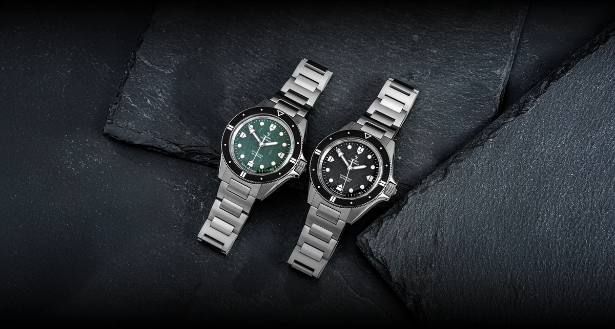 YEMA Navygraf Meteorite CMM.10 sort og grøn lifestyle