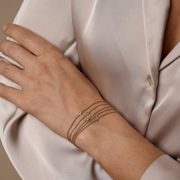 Nuran Zoe Armbånd 14kt