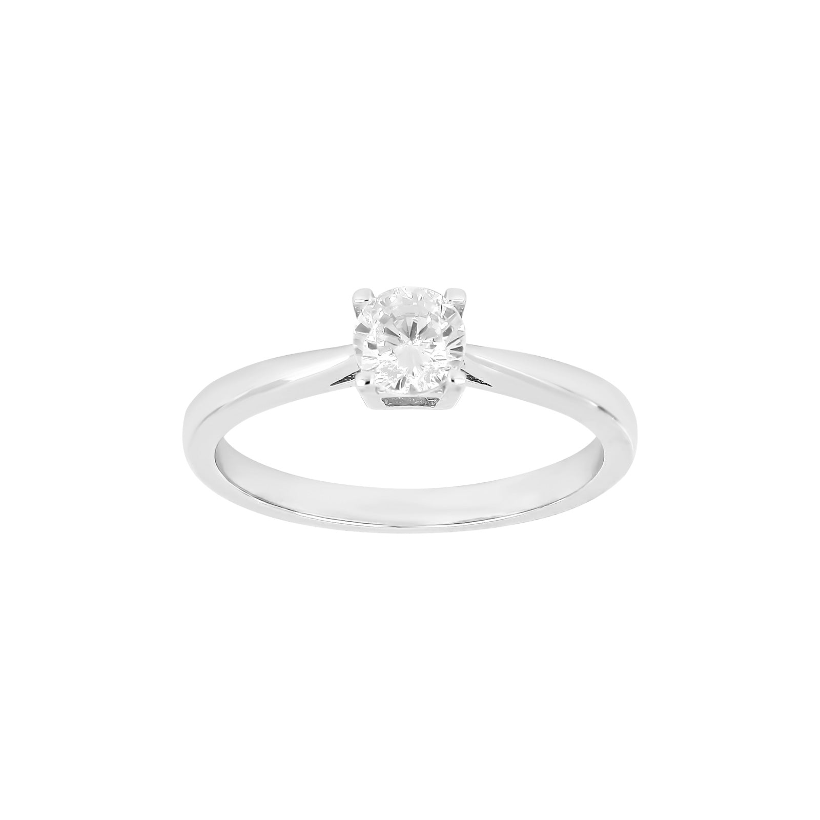 Rhd. sølv ring 5mm grab HEGENOR Str.54, fra Joanli Nor