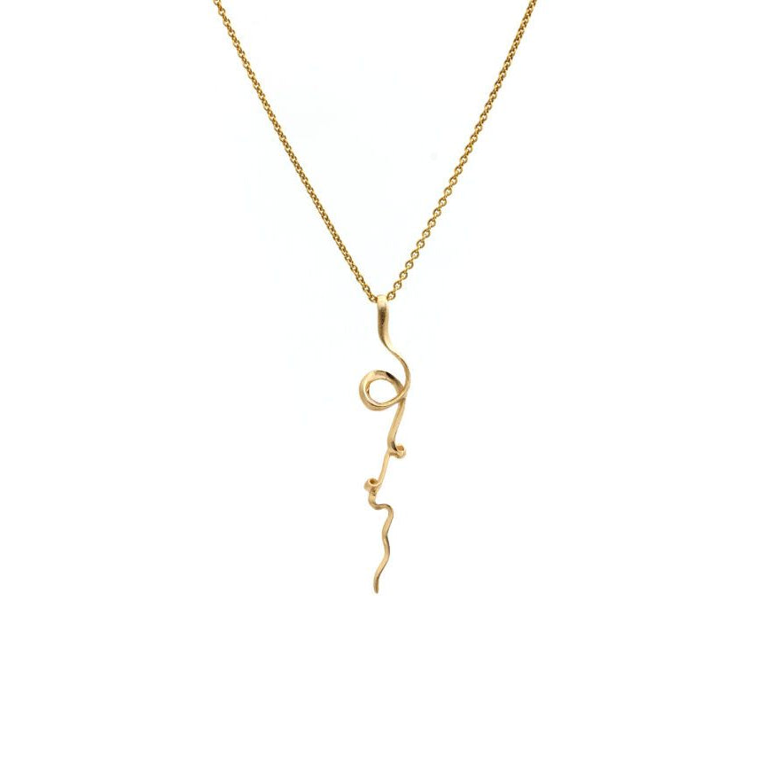 Per Borup Langt Calligraphy vedhæng – 1187V