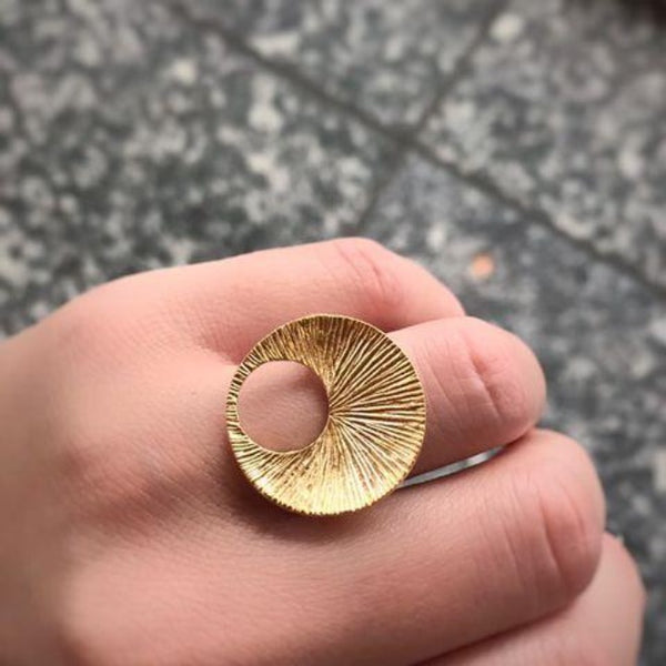 HEIRING Drømmefanger ring stor